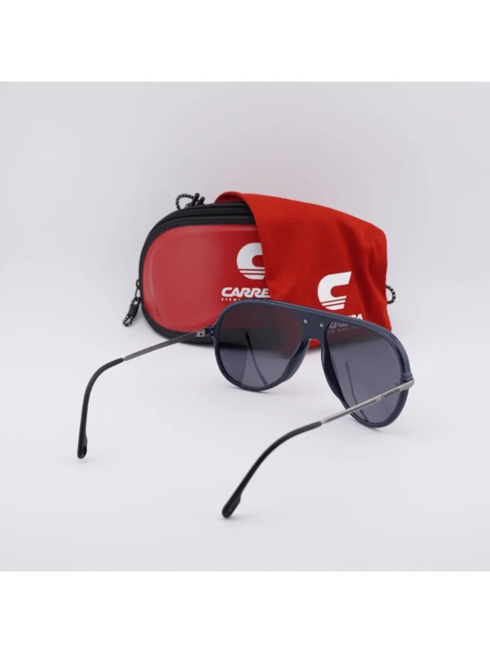 Carrera C SPORT 06/S 0PJP IR Sunglasses Blue Aviator Frame, Grey Lenses
